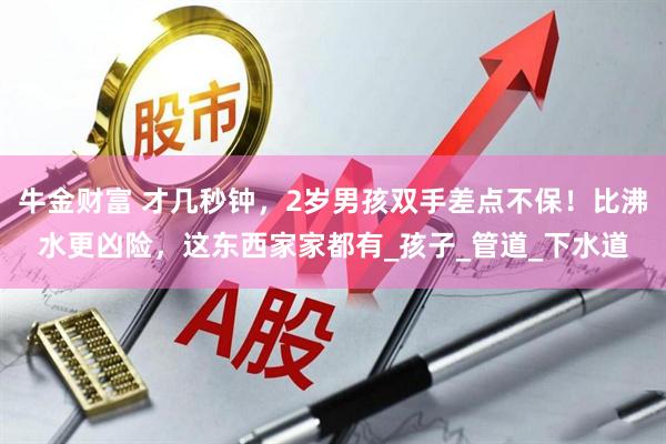 牛金财富 才几秒钟，2岁男孩双手差点不保！比沸水更凶险，这东西家家都有_孩子_管道_下水道