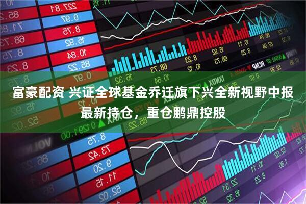 富豪配资 兴证全球基金乔迁旗下兴全新视野中报最新持仓，重仓鹏鼎控股